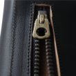 画像9: DAPPER'S ダッパーズ Lot,1794 Horsehide Double Flap Wallet ホースハイド ダブルフラップ ウォレットマリアム社 フルベジタブルタンニング 馬革 ジッパー WALDES社 30’sタイプ BRASS スナップボタン エイジング (9)
