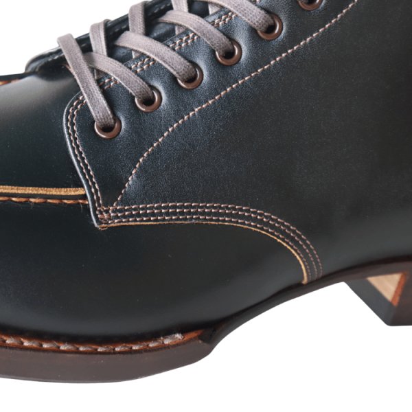 画像7: The 2 Monkeys 2モンキーズ TM72924 Sportif スポルティフ Black Calf フレンチビンテージテイスト モカシン型ブーツ ハンティング アウトドア フレンチカーフ グッドイヤーウェルト製法 マッケイ製法 エイジング シングルレザーソール JELADO ジェラード (7)