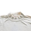 画像5: DELUXEWARE デラックスウエア M300-00 MOCK NECK KNIT モックネックニット ジャケットインナー 最薄吊裏毛 サーマル並みの保温力 天竺のような使い勝手 モックネックタイプ 日本製 (5)
