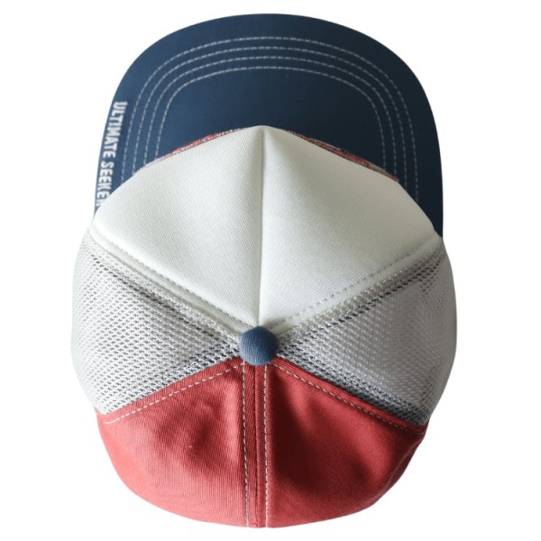 画像6: TOYS McCOY トイズマッコイ TMA2525 MESH CAP SNOOPY "FLYING ACE" メッシュキャップ スヌーピー フライングエース トリコロールカラー 刺繍製パッチ 帽子 アメカジキャップ 日本製 madeinjapan (6)