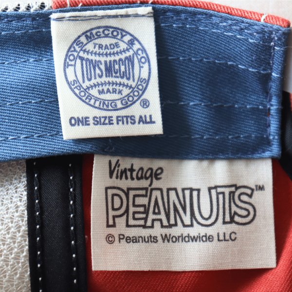 画像12: TOYS McCOY トイズマッコイ TMA2525 MESH CAP SNOOPY "FLYING ACE" メッシュキャップ スヌーピー フライングエース トリコロールカラー 刺繍製パッチ 帽子 アメカジキャップ 日本製 madeinjapan (12)