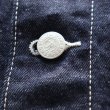 画像11: SAMURAI JEANS サムライジーンズ SJCA-SC01 サムライコットンデニムカバーオール 10oz セルビッチデニム 50‘ｓビンテージカバーオールベース ラグランスリーブ キナリ糸トリプルステッチ 巻縫い ワークウェア コットン柄 純銀鍍金 鉄製ボタン (11)