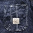画像7: SAMURAI JEANS サムライジーンズ SJCA-SC01 サムライコットンデニムカバーオール 10oz セルビッチデニム 50‘ｓビンテージカバーオールベース ラグランスリーブ キナリ糸トリプルステッチ 巻縫い ワークウェア コットン柄 純銀鍍金 鉄製ボタン (7)
