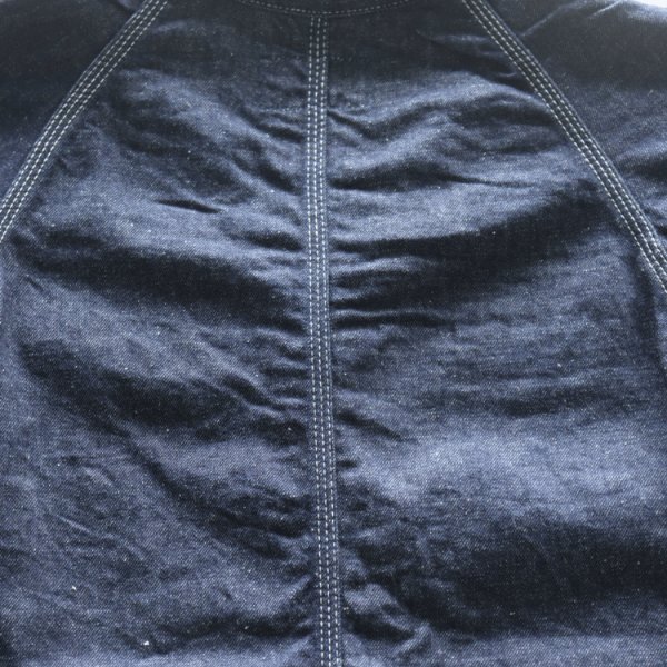 画像19: SAMURAI JEANS サムライジーンズ SJCA-SC01 サムライコットンデニムカバーオール 10oz セルビッチデニム 50‘ｓビンテージカバーオールベース ラグランスリーブ キナリ糸トリプルステッチ 巻縫い ワークウェア コットン柄 純銀鍍金 鉄製ボタン (19)