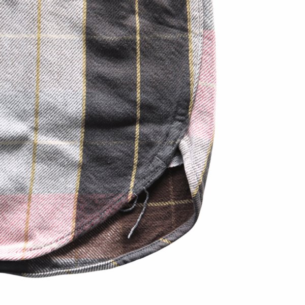 画像8: JELADO ジェラード JP12108 Unionworkers Shirt Regular ユニオンワーカーズシャツ レギュラー 定番 ネルシャツ 別注ネル生地 ヴィンテージ感 レギュラーサイズ 快適な着心地 保温性 ユーズド加工 (8)