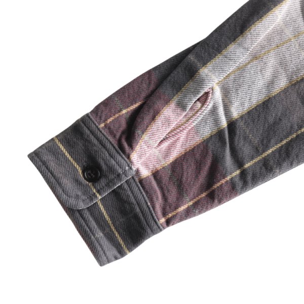 画像9: JELADO ジェラード JP12108 Unionworkers Shirt Regular ユニオンワーカーズシャツ レギュラー 定番 ネルシャツ 別注ネル生地 ヴィンテージ感 レギュラーサイズ 快適な着心地 保温性 ユーズド加工 (9)