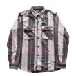 画像4: JELADO ジェラード JP12108 Unionworkers Shirt Regular ユニオンワーカーズシャツ レギュラー 定番 ネルシャツ 別注ネル生地 ヴィンテージ感 レギュラーサイズ 快適な着心地 保温性 ユーズド加工 (4)
