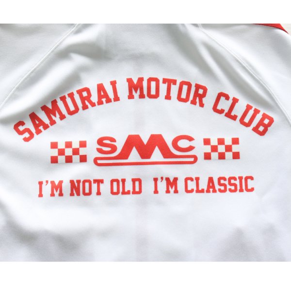 画像12: SAMURAIJEANS サムライジーンズ SMJS25-101 SAMURAICLUB サムライ倶楽部 ジャージ SAMURAI MOTOR CLUB サムライモータークラブ ニットスムース生地 ポリエステル100％ 吸湿 速乾性日本製 (12)