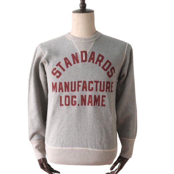 画像4: DELUXEWARE デラックスウエア S101-45 SWEAT STANDARD スウェット スタンダード 20oz HEAVY KNIT 最高密度スウェット 定番品 しっかりとした質感 高保温性 限界密度の極厚吊裏毛 裏起毛 日本製 (4)