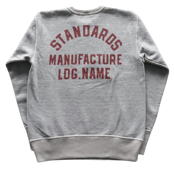 画像13: DELUXEWARE デラックスウエア S101-45 SWEAT STANDARD スウェット スタンダード 20oz HEAVY KNIT 最高密度スウェット 定番品 しっかりとした質感 高保温性 限界密度の極厚吊裏毛 裏起毛 日本製 (13)