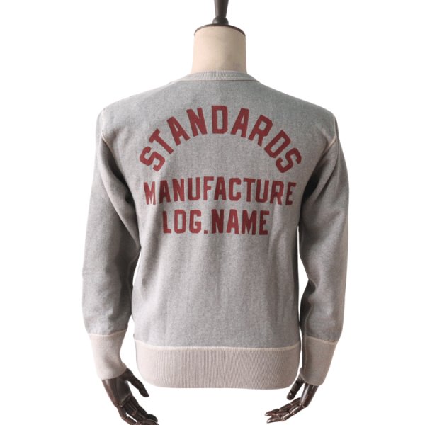 画像5: DELUXEWARE デラックスウエア S101-45 SWEAT STANDARD スウェット スタンダード 20oz HEAVY KNIT 最高密度スウェット 定番品 しっかりとした質感 高保温性 限界密度の極厚吊裏毛 裏起毛 日本製 (5)