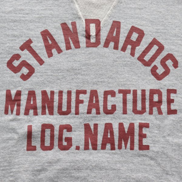 画像9: DELUXEWARE デラックスウエア S101-45 SWEAT STANDARD スウェット スタンダード 20oz HEAVY KNIT 最高密度スウェット 定番品 しっかりとした質感 高保温性 限界密度の極厚吊裏毛 裏起毛 日本製 (9)