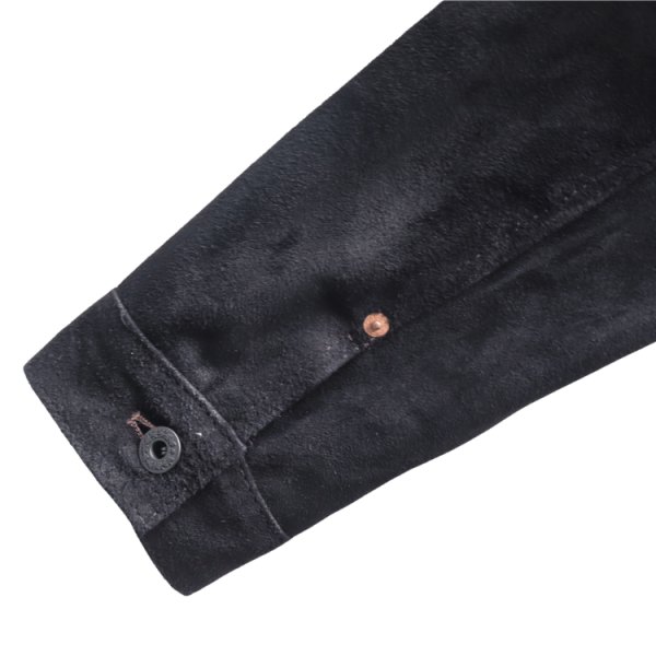 画像11: Y'2 LEATHER ワイツーレザー HSB-140-T HORSE ROUGHOUT WWII Type JACKET ホースラフアウト 大戦モデルGジャン T-BACK仕様 suede ラフアウトレザー rough out leather レザージャケット leather jacket 天然 馬革 本革 日本製 madeinjapan (11)