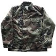 画像4: BUZZ RICKSON'S バズリクソンズ BR15763 Type DECK A-2 “BUZZ RICKSON MFG. CO.” CAMOUFLAGE VERSION カモフラージュバージョン デッキA-2ジャケット 米海軍 甲板作業用ジャケットN-1の後継モデル コットン・ナイロンの混紡生地 ウッドランドのカモフラージュ生地 (4)