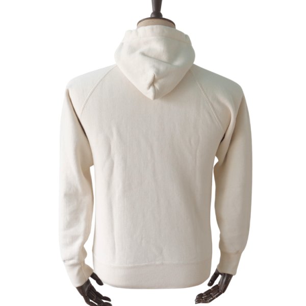 画像5: DELUXEWARE デラックスウエア LPL-07 NORTH EAST 14ozミディアムニットパーカ 旧式吊編機 S204/LPLシリーズ フワフワな吊裏毛 ミディアムウエイト 軽くて柔らかい 伸縮する質感 綿 100％ 日本製 (5)