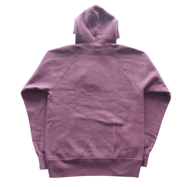 画像16: DELUXEWARE デラックスウエア LPL-07 NORTH EAST 14ozミディアムニットパーカ 旧式吊編機 S204/LPLシリーズ フワフワな吊裏毛 ミディアムウエイト 軽くて柔らかい 伸縮する質感 綿 100％ 日本製 (16)