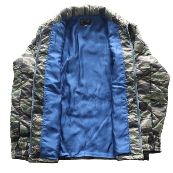 画像16: TAILOR TOYO テーラー東洋 TT15799 Mid 1960s Style Vietnam Liner Jacket “VIET-NAM MAP” ベトナムライナージャケット ベトナムマップ ベトジャン ベトナム戦争 カスタムオーダー品 マップ柄 瓢箪型のキルティング ナイロンリップストップ 防寒性 タイガーストライプ (16)