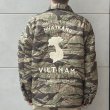 画像4: TAILOR TOYO テーラー東洋 TT15799 Mid 1960s Style Vietnam Liner Jacket “VIET-NAM MAP” ベトナムライナージャケット ベトナムマップ ベトジャン ベトナム戦争 カスタムオーダー品 マップ柄 瓢箪型のキルティング ナイロンリップストップ 防寒性 タイガーストライプ (4)