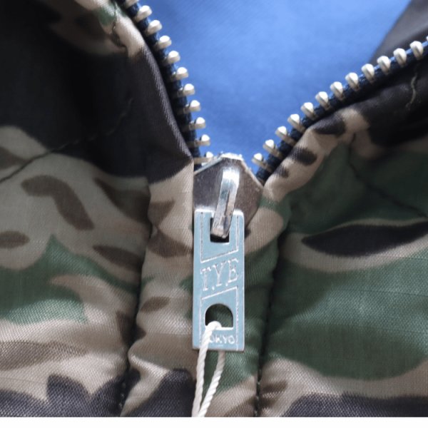 画像12: TAILOR TOYO テーラー東洋 TT15799 Mid 1960s Style Vietnam Liner Jacket “VIET-NAM MAP” ベトナムライナージャケット ベトナムマップ ベトジャン ベトナム戦争 カスタムオーダー品 マップ柄 瓢箪型のキルティング ナイロンリップストップ 防寒性 タイガーストライプ (12)