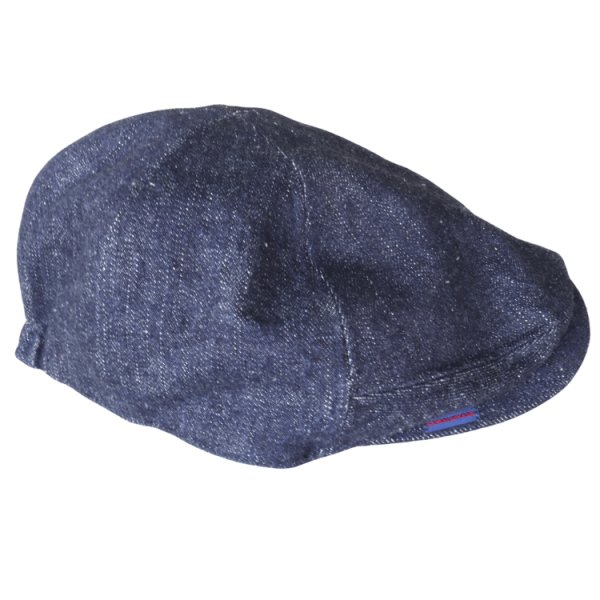 画像4: SAMURAI JEANS サムライジーンズ SJ301HN-17oz デニムハンチング 17oz零+ セルビッチデニム デニムハンチングキャップ 零+生地 濃色インディゴ 激しい色落ち アタリ感 経年変化 日本製 (4)