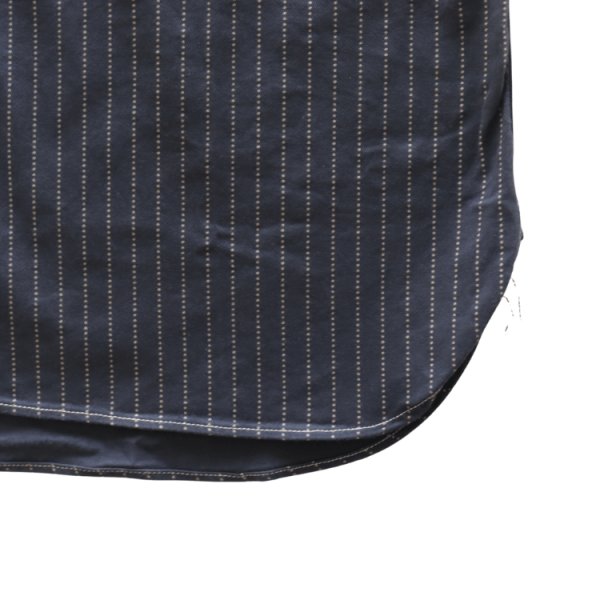 画像9: SUGAR CANE シュガーケーン SC29585 FICTION ROMANCE 8.5oz. BLACK WABASH STRIPE WORK SHIRT ブラックウォバッシュ ストライプワークシャツ ブラックの硫化染料でベース ドットストライプ ヴィンテージウェア (9)
