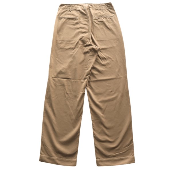 画像14: JELADO ジェラード AG94341A 41 Khaki Lastresort Chino Cloth ラストリゾート チノクロス チノパン ディープサウスコットン スレン染料 新41KHAKI 股上深くワタリ太め ワークパンツ made in japan (14)
