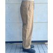 画像3: JELADO ジェラード AG94341A 41 Khaki Lastresort Chino Cloth ラストリゾート チノクロス チノパン ディープサウスコットン スレン染料 新41KHAKI 股上深くワタリ太め ワークパンツ made in japan (3)