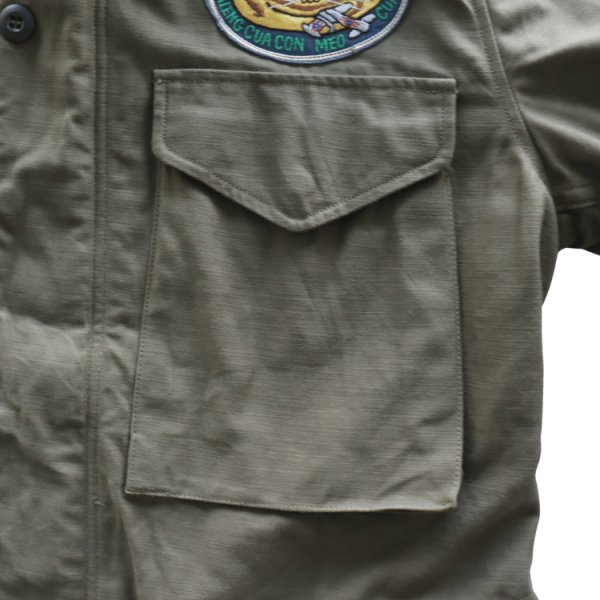 画像10: BUZZ RICKSON'S バズリクソンズ BR15804 Type M-65 “BUZZ RICKSON MFG. CO.” 13th BOMB. SQ. "GRIM REAPERS" 第13爆撃飛行隊 グリムリーパーズ ミリタリージャケット M-65 フィールドジャケット U.S.ARMY (10)