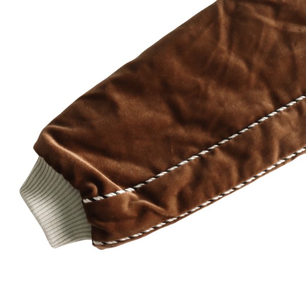 画像12: TAILOR TOYO テーラー東洋 TT15792-138 Mid 1950s Style Velveteen Souvenir Jacket “WHITE DRAGON” × “BLACK EAGLE” 別珍スーベニアジャケット 別珍 スカジャン 白龍 黒鷲リバーシブル 2トーン サテン生地 スーベニアジャケット 刺繍 (12)