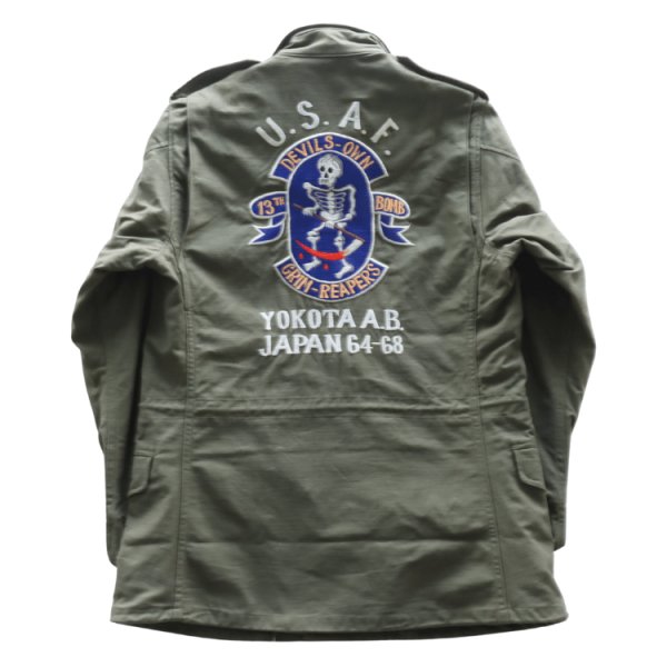 画像17: BUZZ RICKSON'S バズリクソンズ BR15804 Type M-65 “BUZZ RICKSON MFG. CO.” 13th BOMB. SQ. "GRIM REAPERS" 第13爆撃飛行隊 グリムリーパーズ ミリタリージャケット M-65 フィールドジャケット U.S.ARMY (17)