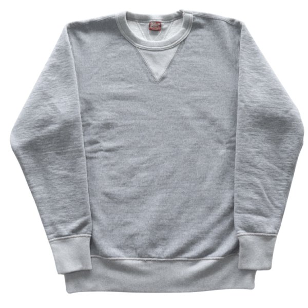 画像6: DELUXEWARE デラックスウエア RVW-RV 40S SIDE PANEL サイドパネル スウェット ヘビーニット 20oz スウェットシャツ 限界密度の極厚吊裏毛 裏起毛 高保温性 綿 100％ 日本製 (6)