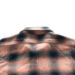 画像12: SAMURAI JEANS サムライジーンズ SIN25-01 ロープインディゴヘビーネルワークシャツ ネルシャツ  チェックシャツ 長袖シャツ  (12)