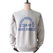 画像2: BUZZ RICKSON'S バズリクソンズ BR69645 HORIZONTAL KNITTING SWEAT SHIRT “CVA-67 J.F. KENNEDY” ホリゾンタル・ニッティング スウェットシャツ スウェット CVA-67 ジョン・F・ケネディ ミリタリー (2)