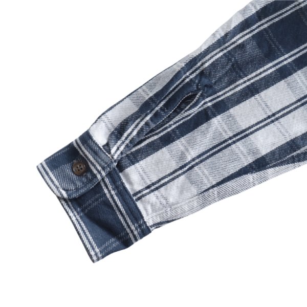 画像17: JELADO ジェラード JP12106 Unionworkers Shirt Short ユニオンワーカーズシャツ ショート ネルシャツ 別注ネル生地 定番 ヴィンテージ感 レギュラーサイズ 快適な着心地 保温性 ユーズド加工 (17)