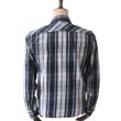 画像14: JELADO ジェラード JP12106 Unionworkers Shirt Short ユニオンワーカーズシャツ ショート ネルシャツ 別注ネル生地 定番 ヴィンテージ感 レギュラーサイズ 快適な着心地 保温性 ユーズド加工 (14)