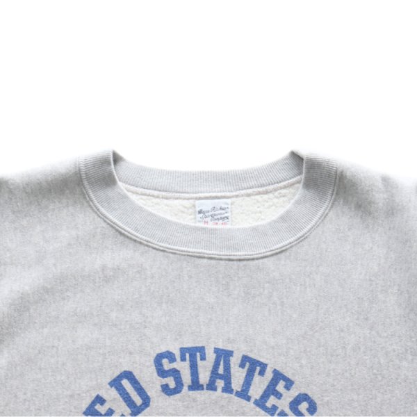 画像5: BUZZ RICKSON'S バズリクソンズ BR69645 HORIZONTAL KNITTING SWEAT SHIRT “CVA-67 J.F. KENNEDY” ホリゾンタル・ニッティング スウェットシャツ スウェット CVA-67 ジョン・F・ケネディ ミリタリー (5)