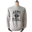 画像2: BUZZ RICKSON'S バズリクソンズ BR69644 HORIZONTAL KNITTING SWEAT SHIRT “ARMY FOOTBALL” ホリゾンタル・ニッティング スウェットシャツ スウェット ARMY フットボール ミリタリー (2)