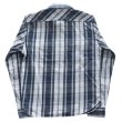 画像18: JELADO ジェラード JP12106 Unionworkers Shirt Short ユニオンワーカーズシャツ ショート ネルシャツ 別注ネル生地 定番 ヴィンテージ感 レギュラーサイズ 快適な着心地 保温性 ユーズド加工 (18)