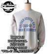 画像1: BUZZ RICKSON'S バズリクソンズ BR69645 HORIZONTAL KNITTING SWEAT SHIRT “CVA-67 J.F. KENNEDY” ホリゾンタル・ニッティング スウェットシャツ スウェット CVA-67 ジョン・F・ケネディ ミリタリー (1)