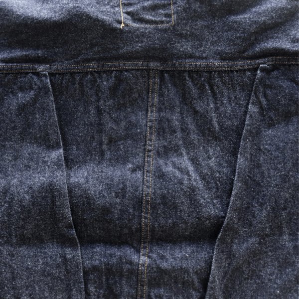 画像12: SUGAR CANE シュガーケーン SC11936T 13oz. DENIM BLOUSE 1936 MODEL (T-BACK) デニムブラウス デニムジャケット (12)