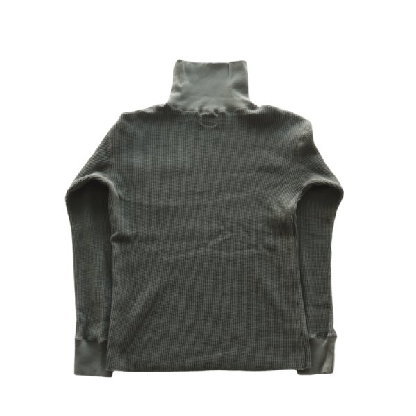 画像11: CUSHMAN クッシュマン 26380 BIG WAFFLE TURTLE NECK ビッグワッフルタートルネック 長袖 (11)