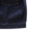 画像8: SUGAR CANE シュガーケーン SC11936T 13oz. DENIM BLOUSE 1936 MODEL (T-BACK) デニムブラウス デニムジャケット (8)