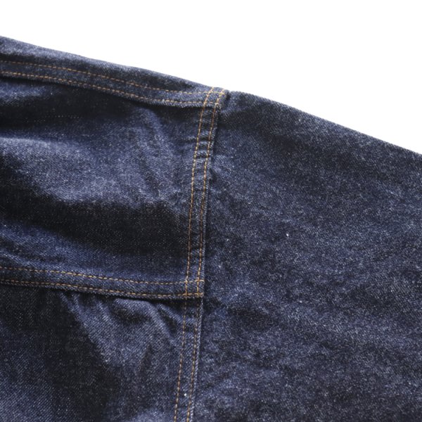 画像6: SUGAR CANE シュガーケーン SC11936T 13oz. DENIM BLOUSE 1936 MODEL (T-BACK) デニムブラウス デニムジャケット (6)