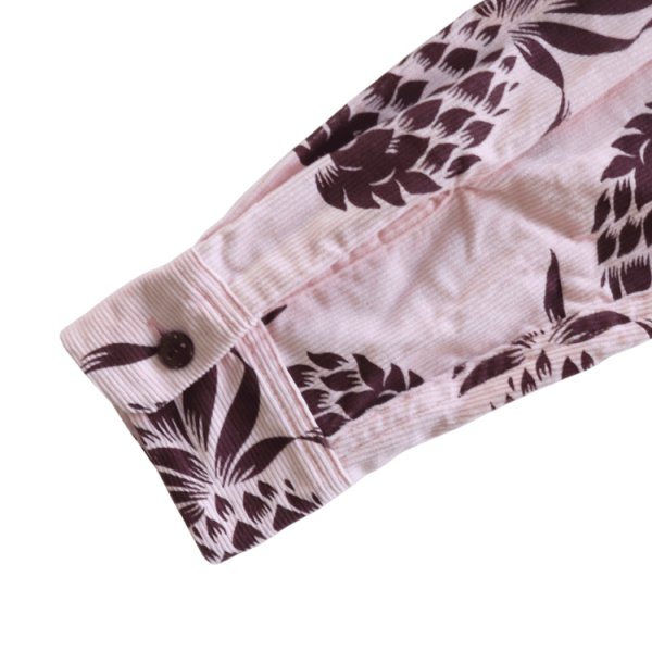 画像9: SUN SURF サンサーフ SS29580 L/S CORDUROY OPEN SHIRT “DUKE'S PINEAPPLE” 長袖 アロハシャツ デューク・カハナモク パイナップル コットン100% (9)