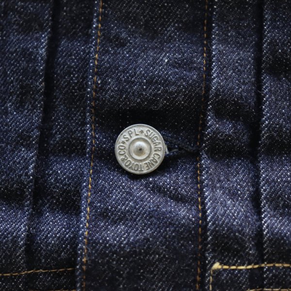画像5: SUGAR CANE シュガーケーン SC11936T 13oz. DENIM BLOUSE 1936 MODEL (T-BACK) デニムブラウス デニムジャケット (5)
