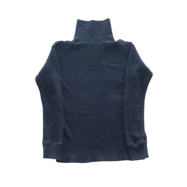 画像4: CUSHMAN クッシュマン 26380 BIG WAFFLE TURTLE NECK ビッグワッフルタートルネック 長袖 (4)