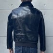 画像3: BUZZ RICKSON'S バズリクソンズ BR80655 WILLIAM GIBSON COLLECTION Type BLACK AN-J-3A HORSEHIDE MODELウィリアムギブソンコレクション ブラックAN-J-3A ホースハイドモデル 革ジャン 馬革 レザージャケット 小説家 ウィリアム・ギブソン ブラックシリーズ (3)