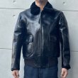 画像2: BUZZ RICKSON'S バズリクソンズ BR80655 WILLIAM GIBSON COLLECTION Type BLACK AN-J-3A HORSEHIDE MODELウィリアムギブソンコレクション ブラックAN-J-3A ホースハイドモデル 革ジャン 馬革 レザージャケット 小説家 ウィリアム・ギブソン ブラックシリーズ (2)