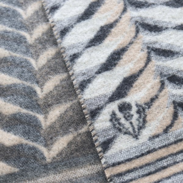 画像6: DAPPER'S ダッパーズ LOT1815 Cashmink Scarf by V.FRAAS カシミンクスカーフ マフラー スカーフ カシミア ミンク (6)