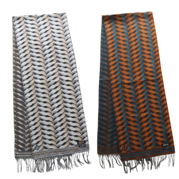 画像3: DAPPER'S ダッパーズ LOT1815 Cashmink Scarf by V.FRAAS カシミンクスカーフ マフラー スカーフ カシミア ミンク (3)